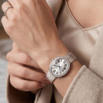 Custom-leather-strap-for-Cartier-Baignoire-on-wrist