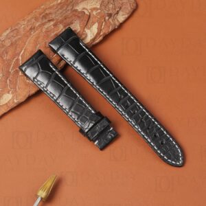 Bespoke Alligator Leather Replacement Watch Bands for Glashütte Original