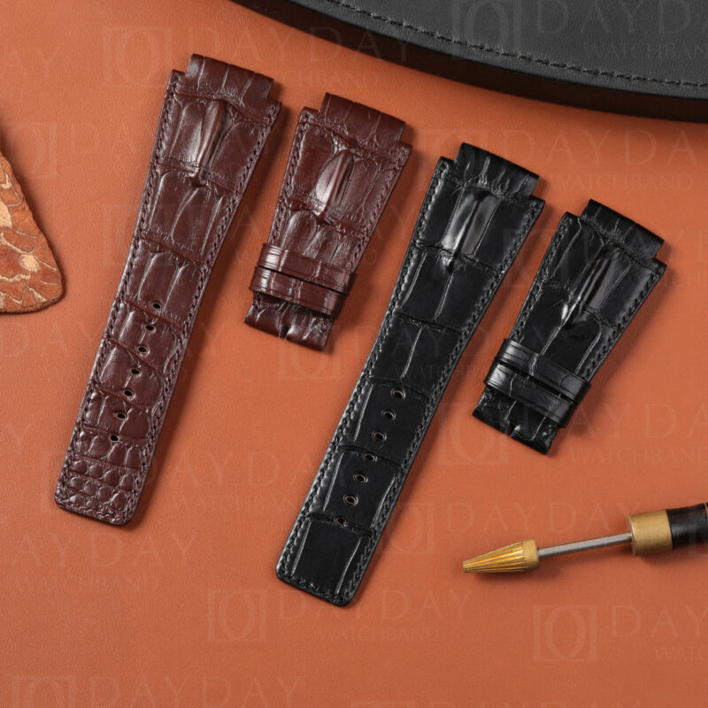 Custom Alligator Strap for Audemars Piguet Royal Oak Offshore Arnold's All-Stars 26158OR.OO.A801CR.01