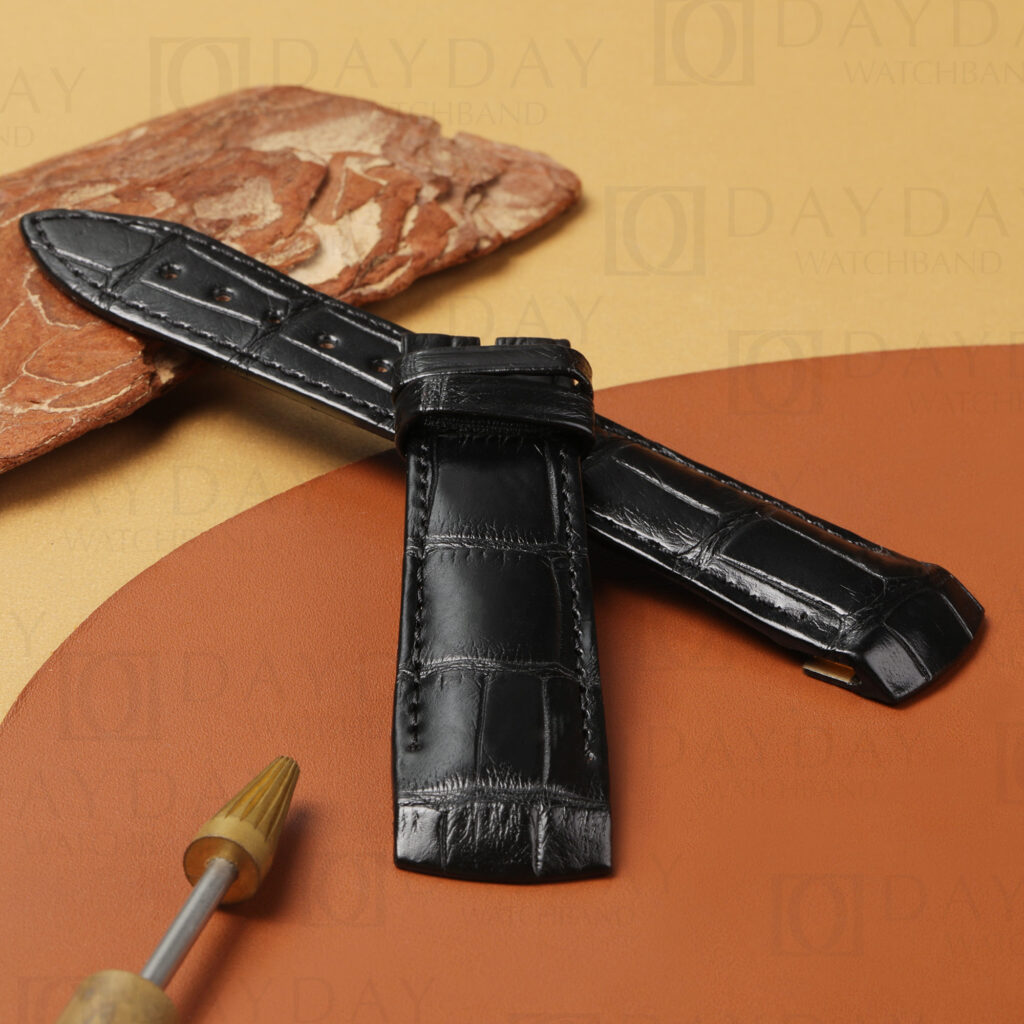 Custom American Alligator Strap for Franck Muller 8880 Croco (Multiple Colors) 3 Custom alligator leather strap for franck muller 8880 Croco
