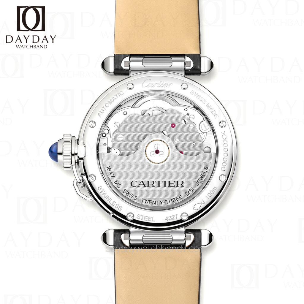 Handmade custom cartier satin watch straps with Quick Release