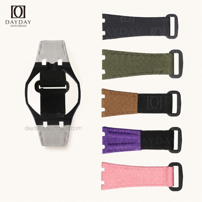 audemars-piguet-swatch-strap-custom-handmade-Multiple-Colors