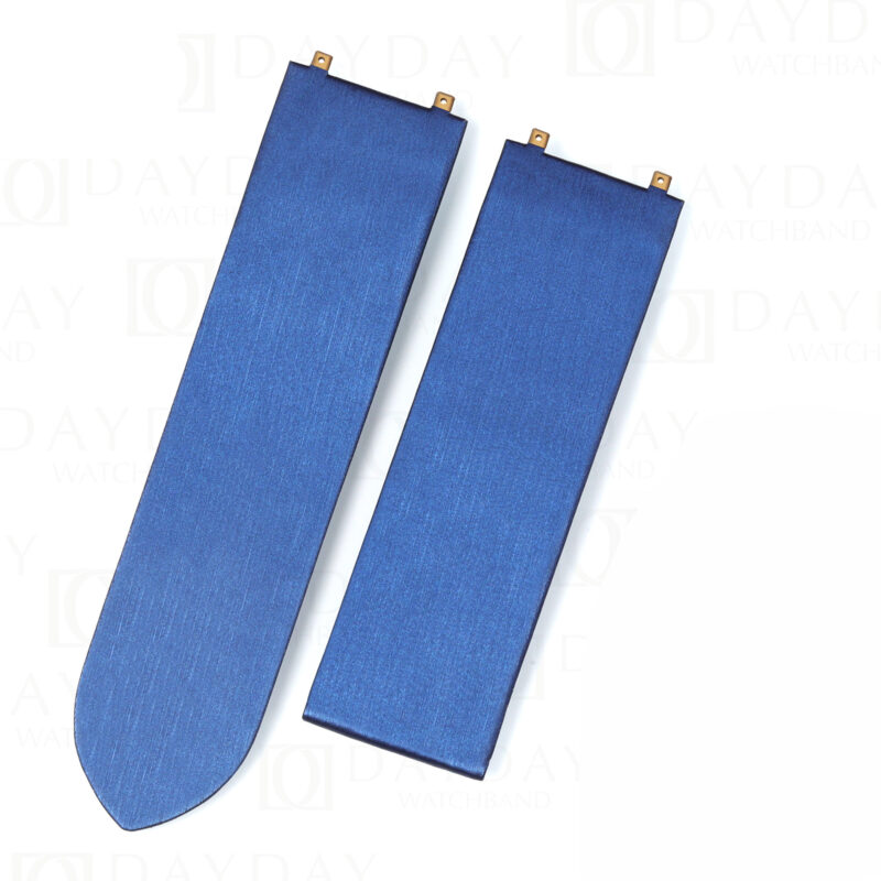 custom-blue-satin-watch-straps-for-Piaget
