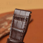 custom alligator leather strap for iwc big pilot with easx change system