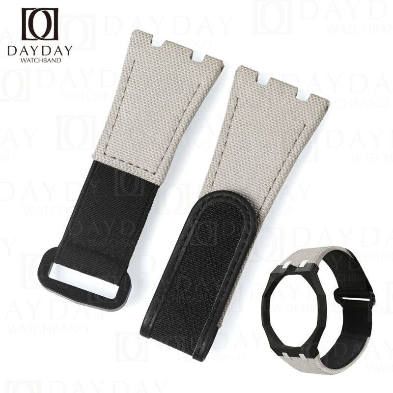 custom-grey-watch-band-for-swatch-audemars-piguet
