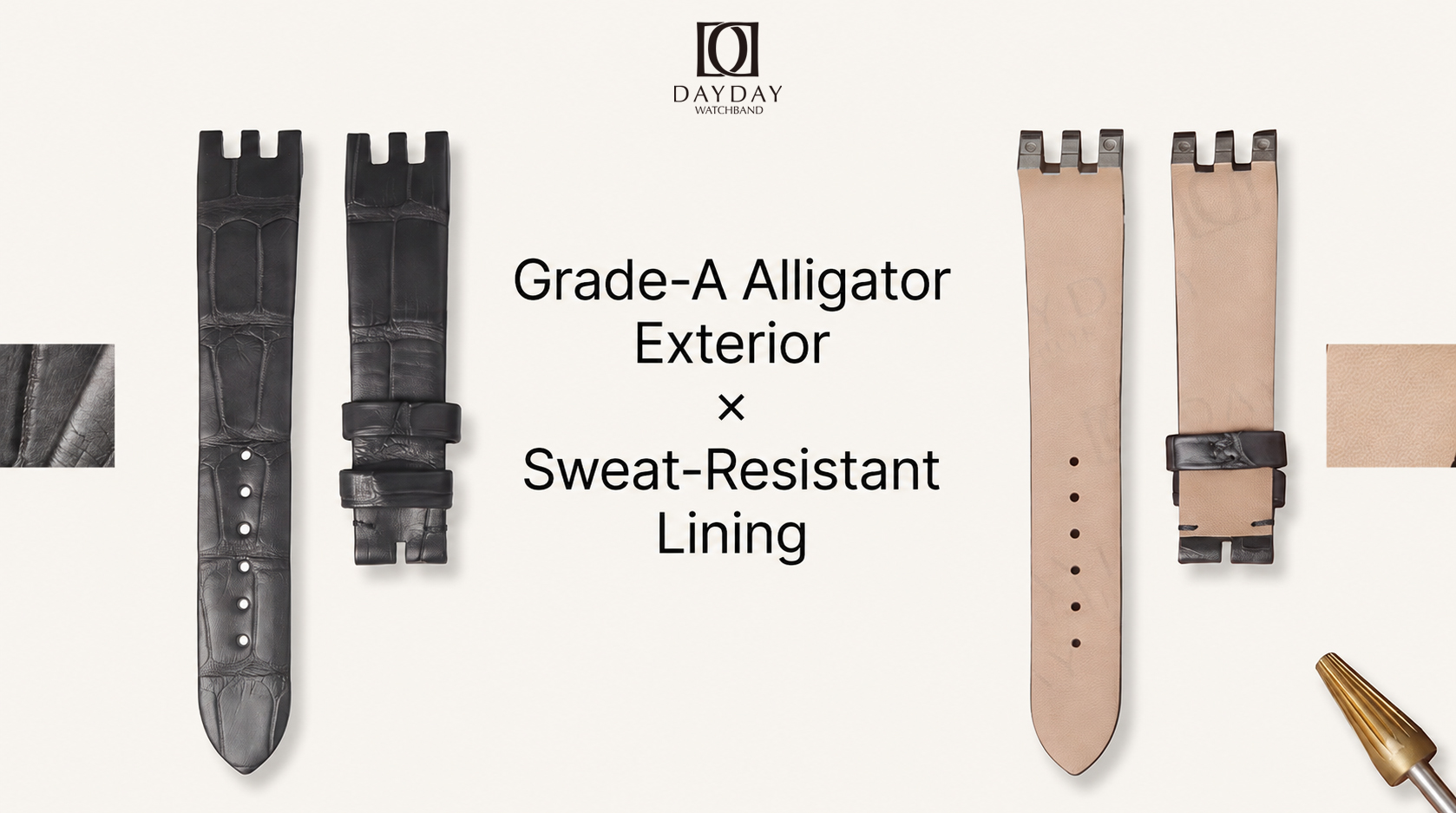 custom-jlc-watch-straps-with-Grade-A-Alligator-Exterior-×-Sweat-Resistant-Lining