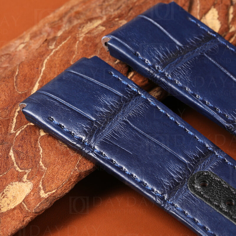 Custom handmade alligator watch band for Zenith El Primero
