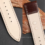 Custom leather watch Strap for JLC Reverso with Italian Calfskin Lining