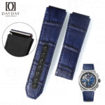 Replacement Watch Strap for Zenith Defy | Handmade Alligator Leather Strap