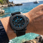 panerai submersible 42mm straps on wrist