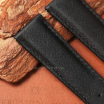 Bespoke Straight Lug leather watch strap for Montblanc
