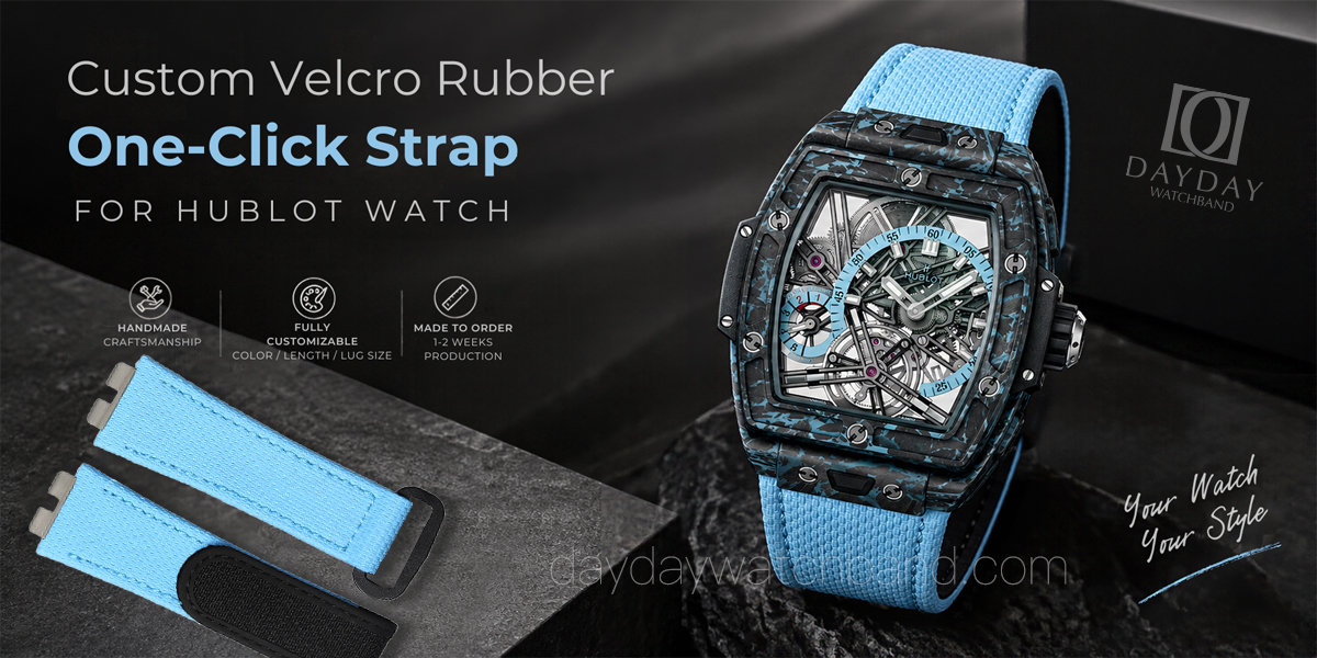 Bespoke one click strap for Hublot Big Bang Unico