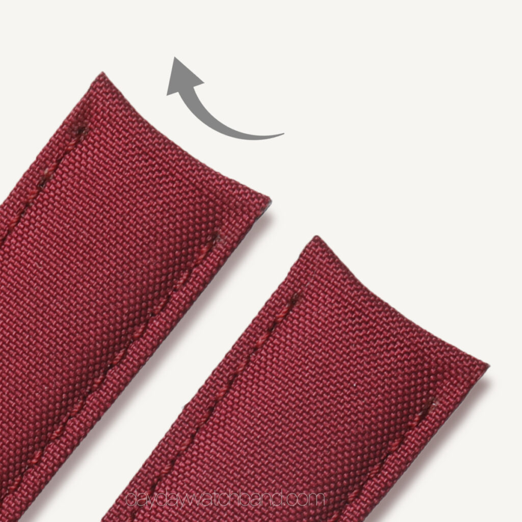 Custom Canvas Strap for JLC & other Curved-End Watches 1 Custom Canvas Strap for JLC Jaeger-LeCoultre & All Curved-End Watches