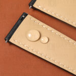 Custom handmade Quick Release Calfskin leather watch strap for Montblanc watch