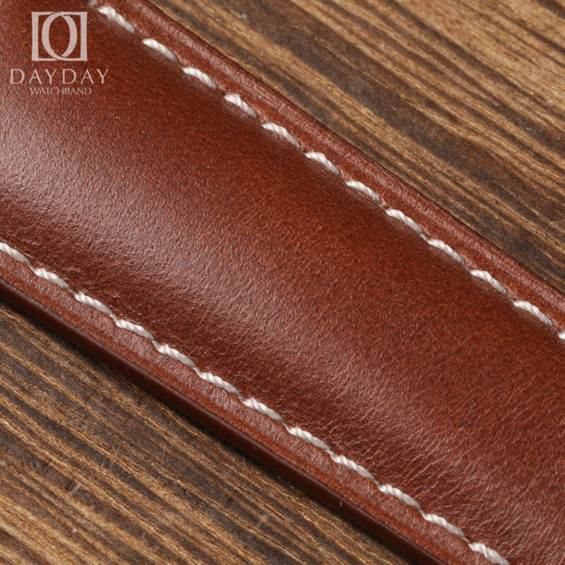 Custom handmade leather strap for Garmin