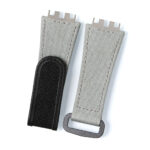 In stock - canvas strap for Hublot Big Bang 441 gray velcro watch band