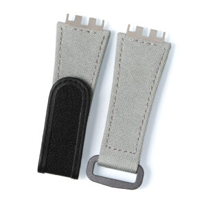 In stock - canvas strap for Hublot Big Bang 441 gray velcro watch band