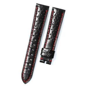 In stock – 19mm Rally racing Alligator leather watch strap for Chopard | Tag Heuer | Omega