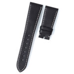 In stock – 22mm black calf leather watch strap for Chopard | Tag Heuer | Omega
