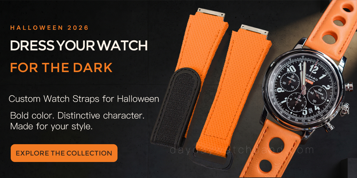 Custom Watch Strap for 2026 Halloween Banner daydaywatchband